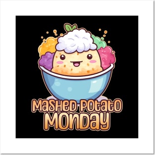 Mashed Potato Monday Foodie Design Posters and Art